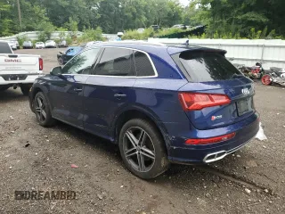 2018 Audi SQ5 Premium Plus with VIN WA1A4AFY1J2122149, listed as a Copart auction lot 65735324 with 89,289 mi miles and Salvage Title. Bid and sale history available at DreamBid. Image 2.