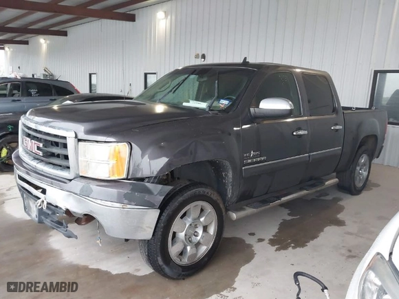 2011 GMC Sierra 1500 SLE with VIN 3GTP1VE08BG190663, listed as a IAAI auction lot 41877485 with 255,995 mi miles. Bid and sale history available at carsss.com. Image 2.