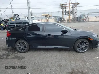 2020 Honda Civic Sedan Sport with VIN 2HGFC2F82LH592254, listed as a IAAI auction lot 41903524 with 69,221 mi miles. Bid and sale history available at carsss.com. Image 13.