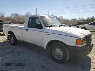 2005 Ford Ranger XL Fleet with VIN 1FTYR10E85PA96677, listed as a Copart auction lot 48664665 with 179,068 mi miles and Clean Title. Bid and sale history available at carsss.com. Image 4.