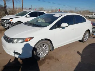 2012 Honda Civic Sdn EX with VIN 2HGFB2F82CH575716, listed as a IAAI auction lot 41630269 with 102,124 mi miles. Bid and sale history available at carsss.com. Image 18.