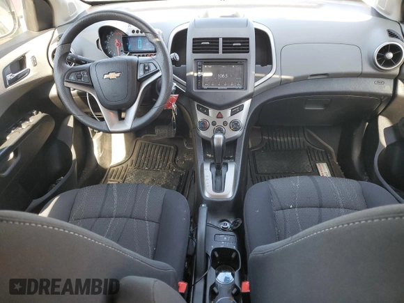 2014 Chevrolet Sonic LT with VIN 1G1JC6SB7E4233377, listed as a Copart auction lot 48409594 with 96,927 mi miles and Salvage Title. Bid and sale history available at carsss.com. Image 8.