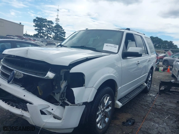 2017 Ford Expedition Limited with VIN 1FMJU2AT3HEA62239, listed as a IAAI auction lot 40332140 with 197,918 mi miles. Bid and sale history available at carsss.com. Image 17.
