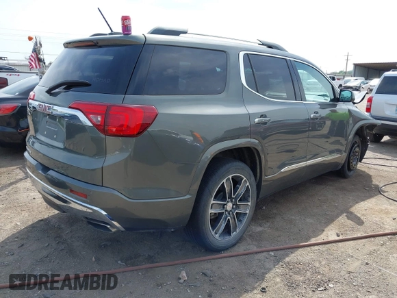 2017 GMC Acadia Denali with VIN 1GKKNPLS3HZ261585, listed as a IAAI auction lot 42057563 with 92,983 mi miles. Bid and sale history available at carsss.com. Image 4.