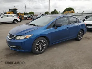 2013 Honda Civic LX z VIN 19XFB2F58DE073892, wystawiony jako Copart lot #59929815 z przebiegiem 166 562 mil mil oraz Szkoda całkowita • Salvage title. Historia ofert i sprzedaży dostępna na DreamBid. Obrazek 1.