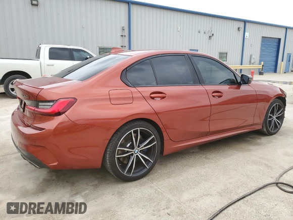 2020 BMW 3 Series M340i xDrive with VIN WBA5U9C04LFH11101, listed as a Copart auction lot 62268984 with 47,696 mi miles and Clean Title. Bid and sale history available at DreamBid. Image 3.