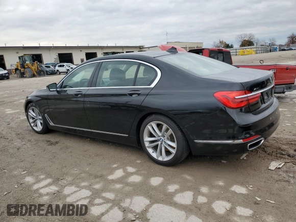 2018 BMW 7 Series ALPINA B7 xDrive with VIN WBA7F2C52JG423636, listed as a Copart auction lot 78358034 with 106,483 mi miles and Salvage Title. Bid and sale history available at carsss.com. Image 2.