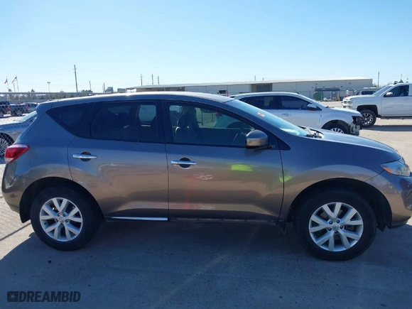2012 Nissan Murano SL with VIN JN8AZ1MU8CW100544, listed as a IAAI auction lot 41708349 with 95,533 mi miles. Bid and sale history available at carsss.com. Image 13.