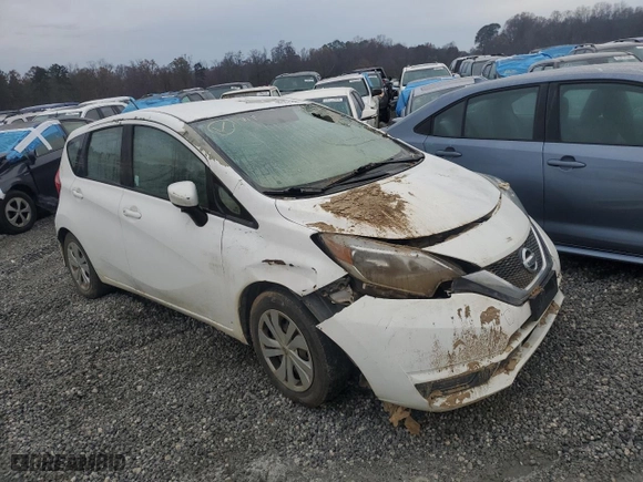 2018 Nissan Versa Note S with VIN 3N1CE2CP8JL357677, listed as a Copart auction lot 81275944 with 0 mi miles and Salvage Title. Bid and sale history available at carsss.com. Image 4.