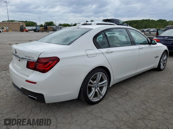 2014 BMW 7 Series ALPINA B7 xDrive with VIN WBAYF8C57ED142575, listed as a Copart auction lot 50790754 with 95,676 mi miles and Salvage Title. Bid and sale history available at DreamBid. Image 3.