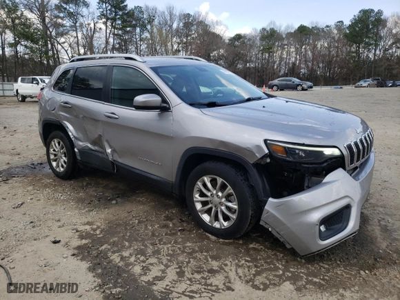 2019 Jeep Cherokee Latitude with VIN 1C4PJLCB4KD222742, listed as a Copart auction lot 48907845 with 40,413 mi miles and Salvage Title. Bid and sale history available at carsss.com. Image 4.