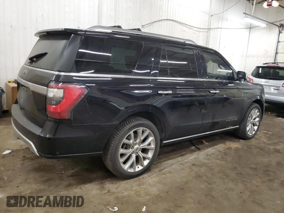 2018 Ford Expedition Platinum with VIN 1FMJU1MT1JEA07588, listed as a Copart auction lot 87617425 with 0 mi miles and Salvage Title. Bid and sale history available at carsss.com. Image 3.