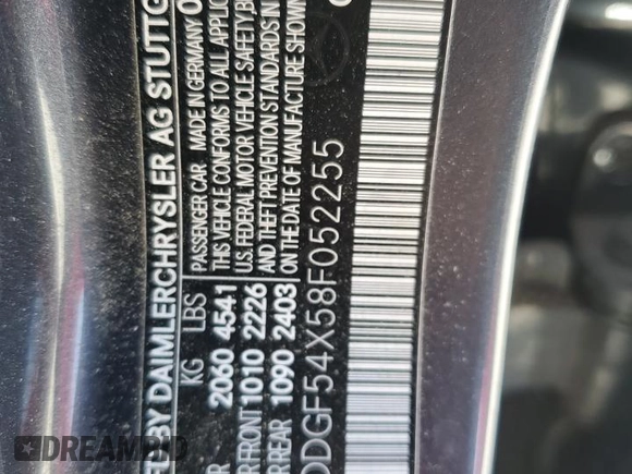 2008 Mercedes-Benz C 300 Sport z VIN WDDGF54X58F052255, wystawiony jako Copart lot #47979665 z przebiegiem 79 927 mil mil oraz Szkoda całkowita • Salvage title. Historia ofert i sprzedaży dostępna na DreamBid. Obrazek 12.