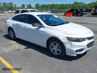 2017 Chevrolet Malibu LS with VIN 1G1ZB5STXHF143237, listed as a IAAI auction lot 42061648 with 102,395 mi miles. Bid and sale history available at carsss.com. Image 1.