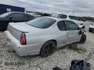 2003 Chevrolet Monte Carlo SS with VIN 2G1WX12K039142152, listed as a Copart auction lot 47312185 with Not provided miles and Salvage title. Bid and sale history available at DreamBid. Image 3.