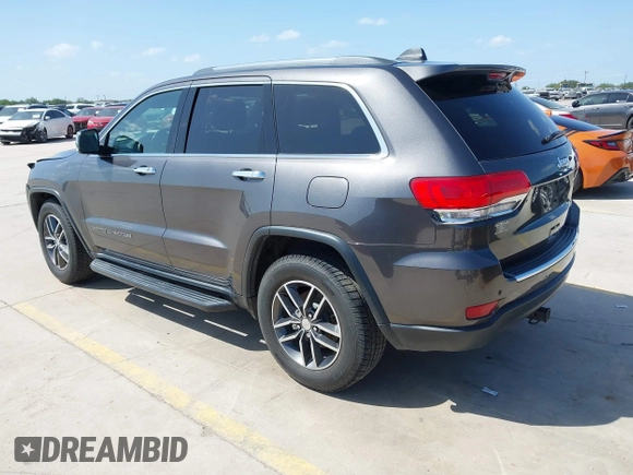 2017 Jeep Grand Cherokee Limited с VIN 1C4RJEBG0HC813893, выставлен на аукционе IAAI как лот 42528052 с пробегом 90 394 миль миль и . История ставок и продаж доступна на DreamBid. Изображение 3.