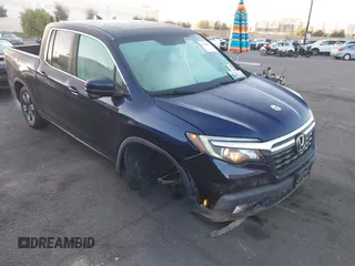 2019 Honda Ridgeline RTL-T z VIN 5FPYK2F66KB007213, wystawiony jako IAAI lot #41841897 z przebiegiem 49 405 mil mil oraz . Historia ofert i sprzedaży dostępna na DreamBid. Obrazek 1.