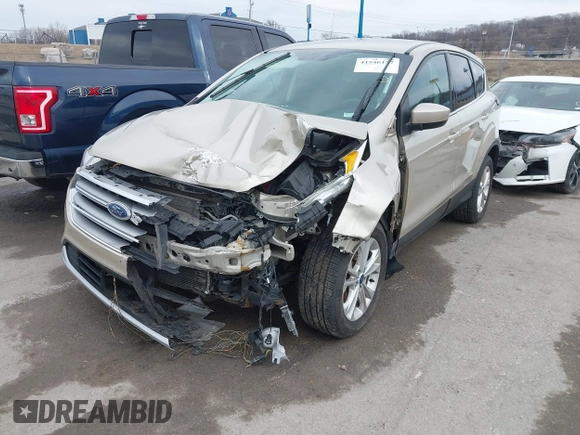 2017 Ford Escape SE with VIN 1FMCU9GD1HUB28732, listed as a IAAI auction lot 41546177 with 126,698 mi miles and . Bid and sale history available at DreamBid. Image 6.