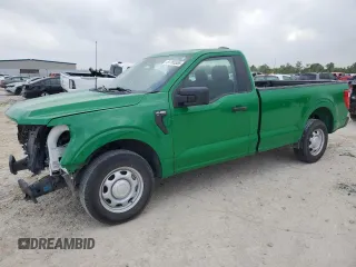 2022 Ford F-150 XL with VIN 1FTMF1CB3NKE30863, listed as a Copart auction lot 51765555 with 26,956 mi miles and Salvage Title. Bid and sale history available at carsss.com. Image 1.