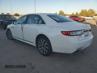 2020 Lincoln Continental Standard with VIN 1LN6L9PK2L5602320, listed as a Copart auction lot 76764124 with 37,605 mi miles and Salvage Title. Bid and sale history available at carsss.com. Image 2.