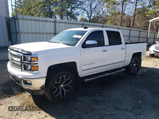 2015 Chevrolet Silverado 1500 LT with VIN 3GCPCREC2FG123364, listed as a Copart auction lot 46290915 with 49,702 mi miles and Salvage Title. Bid and sale history available at DreamBid. Image 1.