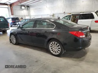 2011 Buick Regal CXL Turbo TO2 with VIN W04GW5EV6B1042906, listed as a Copart auction lot 66760994 with 187,141 mi miles and Non Repairable. Bid and sale history available at carsss.com. Image 2.