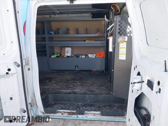 2013 Ford Econoline Cargo Commercial with VIN 1FTNE1EW7DDA29911, listed as a IAAI auction lot 41566691 with 166,860 mi miles and . Bid and sale history available at carsss.com. Image 8.
