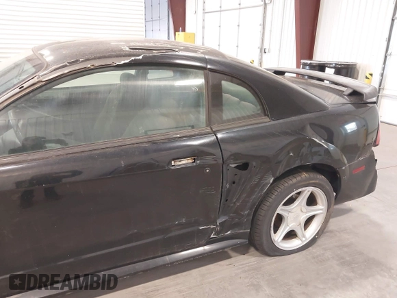 2002 Ford Mustang GT Deluxe with VIN 1FAFP42X32F241774, listed as a IAAI auction lot 41822360 with 130,101 mi miles. Bid and sale history available at carsss.com. Image 13.