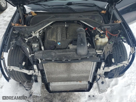 2018 BMW X6 xDrive35i with VIN 5UXKU2C54J0Z62687, listed as a Copart auction lot 44973395 with 73,457 mi miles and Salvage Title. Bid and sale history available at carsss.com. Image 12.