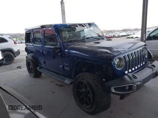 2018 Jeep Wrangler Unlimited Sahara z VIN 1C4HJXEN0JW274942, wystawiony jako IAAI lot #41175231 z przebiegiem 97 255 mil mil oraz . Historia ofert i sprzedaży dostępna na DreamBid. Obrazek 13.