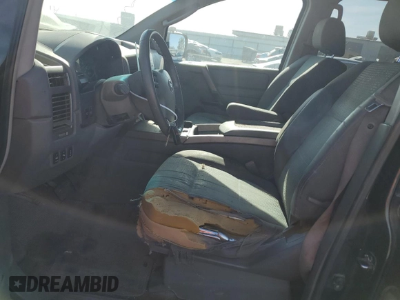 2005 Nissan Titan SE with VIN 1N6AA07A75N511728, listed as a Copart auction lot 42618055 with 113,210 mi miles and Salvage Title. Bid and sale history available at DreamBid. Image 7.