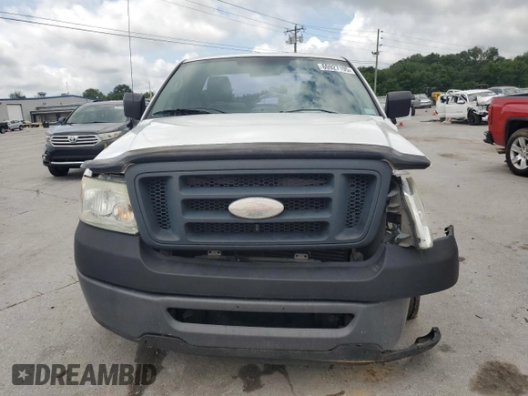 2007 Ford F-150 XL with VIN 1FTRF12W97KC13119, listed as a Copart auction lot 60927195 with 208,316 mi miles and Salvage title. Bid and sale history available at DreamBid. Image 5.