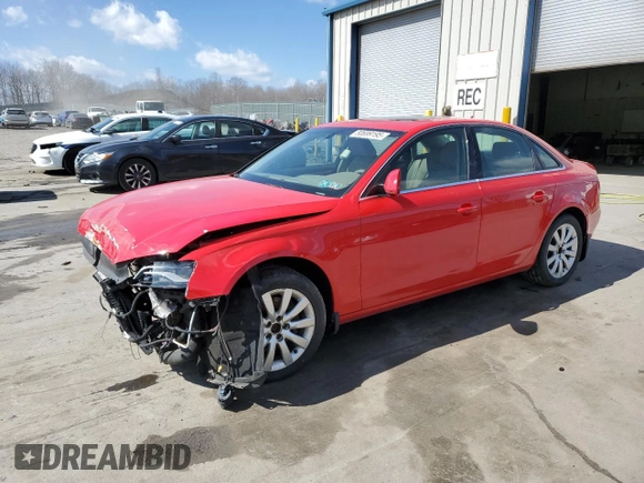 2009 Audi A4 2.0T Prem Plus with VIN WAUSF78K59A090112, listed as a Copart auction lot 50699195 with 0 mi miles and Clean Title. Bid and sale history available at carsss.com. Image 1.