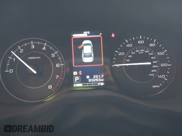 2017 Subaru Impreza Premium с VIN 4S3GTAD65H3731995, выставлен на аукционе IAAI как лот 42355858 с пробегом 83 263 миль миль и . История ставок и продаж доступна на DreamBid. Изображение 7.