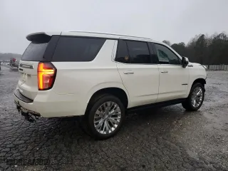 2021 Chevrolet Tahoe High Country with VIN 1GNSKTKL8MR152144, listed as a Copart auction lot 83862264 with 85,865 mi miles and Salvage Title. Bid and sale history available at carsss.com. Image 3.