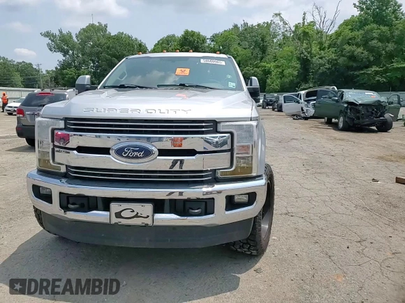 2018 Ford F-250 XL with VIN 1FT7W2BT0JEC53209, listed as a Copart auction lot 58600985 with Not provided miles and Salvage title. Bid and sale history available at DreamBid. Image 13.