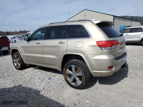 2014 Jeep Grand Cherokee Overland with VIN 1C4RJFCT1EC164988, listed as a Copart auction lot 47444065 with 151,409 mi miles and Salvage Title. Bid and sale history available at carsss.com. Image 2.
