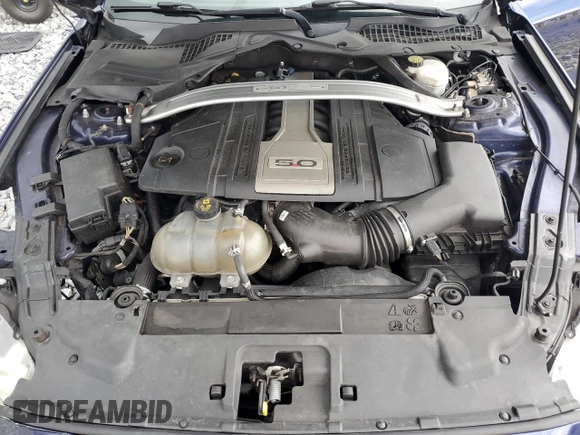 2019 Ford Mustang GT Premium with VIN 1FATP8FF2K5124544, listed as a Copart auction lot 65236465 with 92,874 mi miles and Non repairable. Bid and sale history available at DreamBid. Image 11.