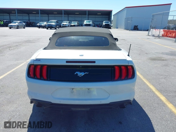 2018 Ford Mustang EcoBoost Premium with VIN 1FATP8UH7J5115146, listed as a IAAI auction lot 41767416 with 128,869 mi miles and . Bid and sale history available at carsss.com. Image 16.