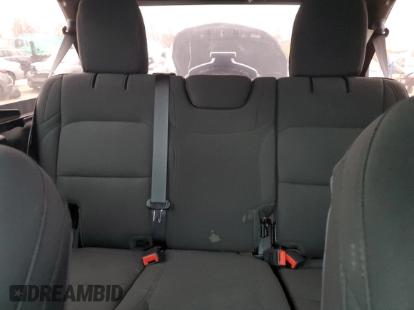2023 Jeep Wrangler Sport S with VIN 1C4HJXDN1PW596242, listed as a Copart auction lot 82020314 with 30,061 mi miles and Salvage title. Bid and sale history available at DreamBid. Image 10.