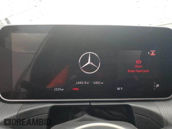2025 Mercedes-Benz C 300 with VIN W1KAF4GB3SR249009, listed as a Copart auction lot 47948735 with 1,441 mi miles and Clean Title. Bid and sale history available at DreamBid. Image 9.