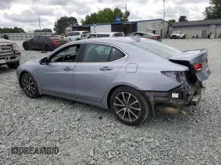 2015 Acura TLX Technology with VIN 19UUB2F56FA018047, listed as a Copart auction lot 60394865 with 204,277 mi miles and Salvage title. Bid and sale history available at DreamBid. Image 2.