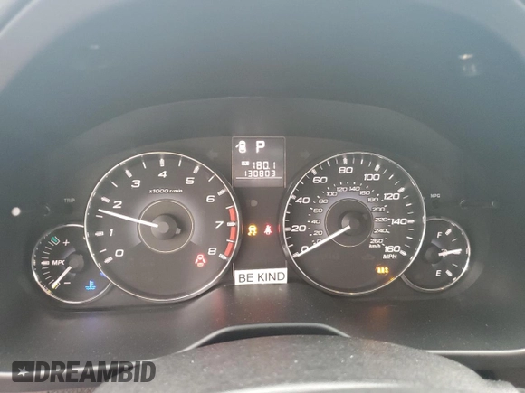 2011 Subaru Outback Limited Power Moon with VIN 4S4BRDKCXB2377273, listed as a Copart auction lot 58834935 with 130,803 mi miles and Salvage title. Bid and sale history available at DreamBid. Image 9.
