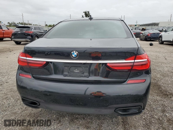 2019 BMW 7 Series 740i with VIN WBA7E2C53KB217288, listed as a Copart auction lot 37246864 with 50,967 mi miles. Bid and sale history available at carsss.com. Image 6.