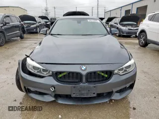 2015 BMW 4 Series 435i xDrive with VIN WBA3T7C54FP942778, listed as a Copart auction lot 54515685 with 128,423 mi miles and Salvage title. Bid and sale history available at DreamBid. Image 5.