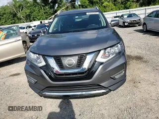 2017 Nissan Rogue SV with VIN JN8AT2MT2HW397929, listed as a Copart auction lot 63977555 with 84,059 mi miles and Salvage title. Bid and sale history available at DreamBid. Image 13.