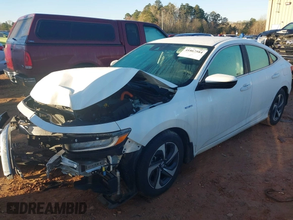 2022 Honda Insight EX with VIN 19XZE4F53NE000687, listed as a IAAI auction lot 41867584 with 86,278 mi miles and . Bid and sale history available at carsss.com. Image 18.