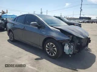 2019 Toyota Prius L Eco with VIN JTDKARFU4K3098262, listed as a Copart auction lot 52794175 with 41,906 mi miles and Salvage Title. Bid and sale history available at carsss.com. Image 4.