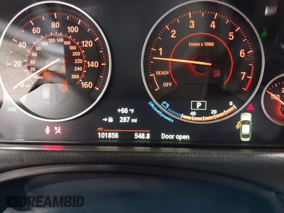 2015 BMW 3 Series 335i xDrive with VIN WBA3B9G5XFNR94596, listed as a IAAI auction lot 41952710 with 101,856 mi miles and . Bid and sale history available at carsss.com. Image 7.