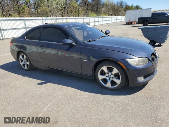 2007 BMW 3 Series 328xi with VIN WBAWV53507P077806, listed as a Copart auction lot 55670105 with 169,046 mi miles and Salvage title. Bid and sale history available at DreamBid. Image 4.